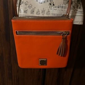 Dooney & Bourke Vibrant Orange Crossbody Bag